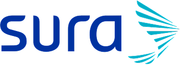 Logo de SURA, aliado de Asegúrate Mejor