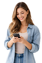 mujer celular