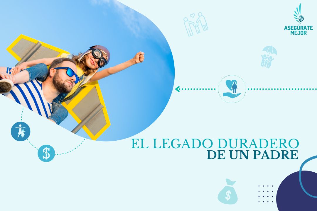 Padre e hijo jugando a volar con alas de cartón, el legado duradero de un padre